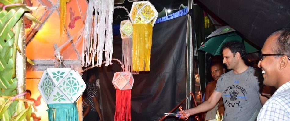 VESAK LANTERN COMPETITION & ICE CREAM DANSALA AT TEXLAN CENTER